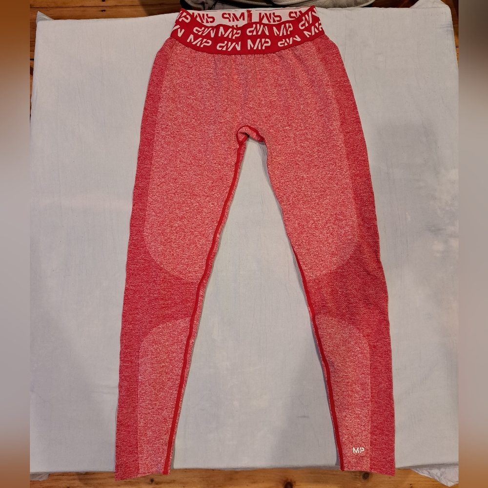 NWOT My Protein red leggings